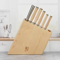 Shun Premier Blonde 7 Piece Knife Block Set -Zwilling Shop DSC 5603 2