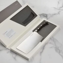 Wusthof Ikon Blackwood 7" Chinese Chef's Knife 13 Wusthof Ikon Blackwood 7" Chinese Chef's Knife -Zwilling Shop DSC 5886 2