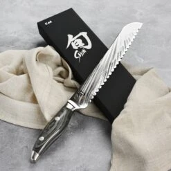 Shun Nagare 9" Bread Knife -Zwilling Shop DSC 5920