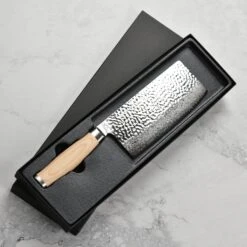 Enso Hizashi 7" Chinese Chef's Knife/Vegetable Cleaver -Zwilling Shop DSC 5969