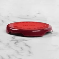Le Creuset Signature Cast Iron 8.8" Cerise Round Trivet -Zwilling Shop DSC 6015 2