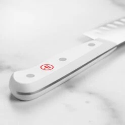 Wusthof Gourmet 5" Hollow Edge Santoku Knife, White Handle 14 Wusthof Gourmet 5" Hollow Edge Santoku Knife, White Handle -Zwilling Shop DSC 6054