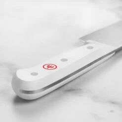 Wusthof Gourmet 8" Chef's Knife, White Handle -Zwilling Shop DSC 6058