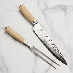 Shun Premier Blonde 2 Piece Carving Set