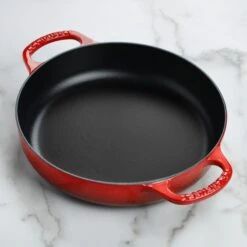 Le Creuset Signature Cast Iron 11" Cerise Everyday Pan -Zwilling Shop DSC 6199 2 5e42c4cb 5e8b 4ada 84ce b99b6c48aec6