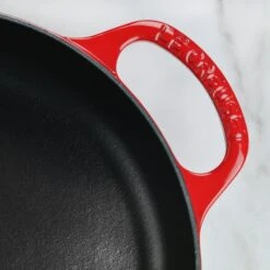 Le Creuset Signature Cast Iron 11" Cerise Everyday Pan -Zwilling Shop DSC 6200 2 67f2a498 cc3f 45f0 b574 5ab5c49d6197