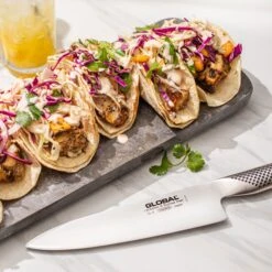 Global 5 Piece Magnetic Easel Knife Set, Black Block -Zwilling Shop DSC 6230