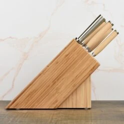 Shun Premier Blonde 6 Piece Knife Block Set -Zwilling Shop DSC 6320