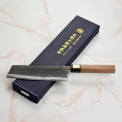 Moritaka 7" Aogami Super Carbon Steel Bunka -Zwilling Shop DSC 6374 2