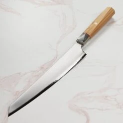 Zanmai Beyond Aogami Super 9.4" Sujihiki -Zwilling Shop DSC 6433