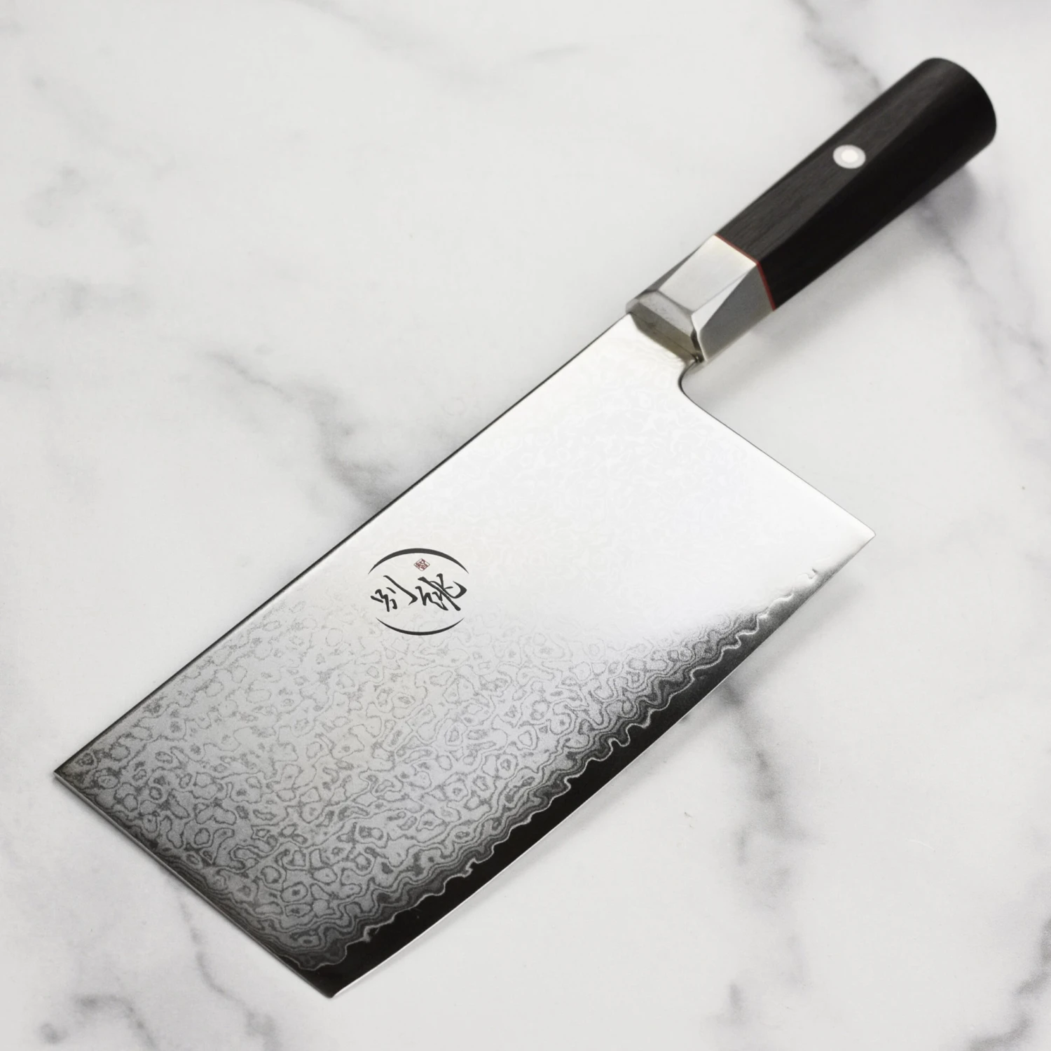 Zanmai VG10 Damascus 7" Chinese Chef's Knife 7 Zanmai VG10 Damascus 7" Chinese Chef's Knife - Image 5