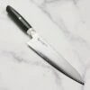 Zanmai Revolution SG2 8.25" Gyuto With Green Micarta Handle