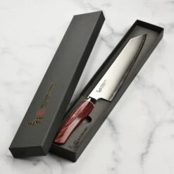 Zanmai Revolution SG2 9" Kiritsuke With Red Pakkawood Handle 14 Zanmai Revolution SG2 9" Kiritsuke With Red Pakkawood Handle -Zwilling Shop DSC 6531