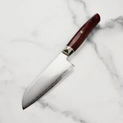 Zanmai Revolution SG2 5.9" Ko-Santoku With Red Pakkawood Handle 13 Zanmai Revolution SG2 5.9" Ko-Santoku With Red Pakkawood Handle -Zwilling Shop DSC 6541
