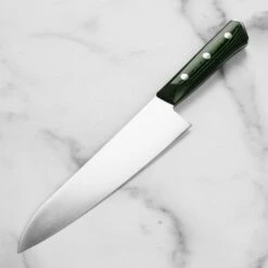Zanmai Forest Molybdenum 8.25" Gyuto -Zwilling Shop DSC 6547