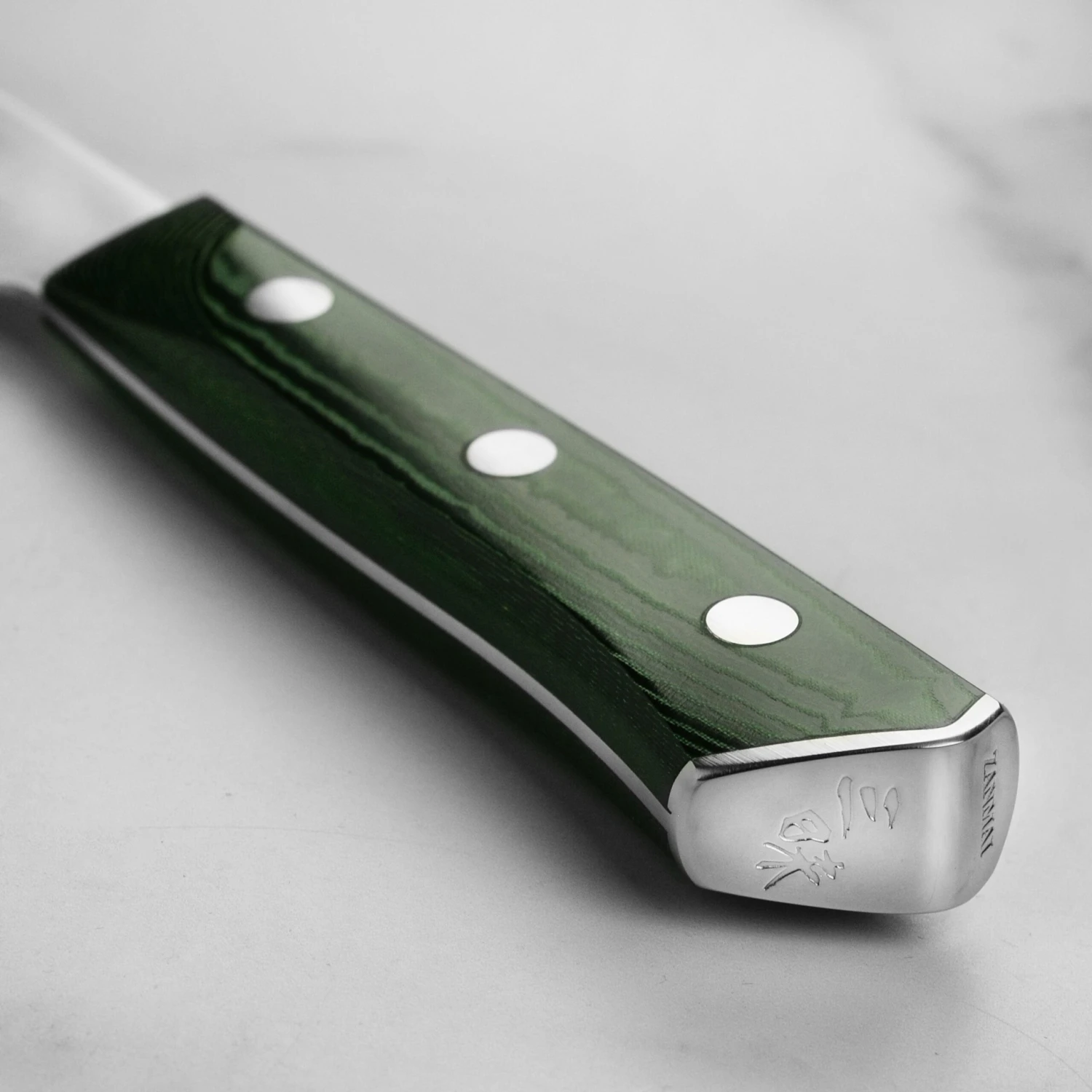 Zanmai Forest Molybdenum 6.5" Nakiri 4 Zanmai Forest Molybdenum 6.5" Nakiri - Image 2