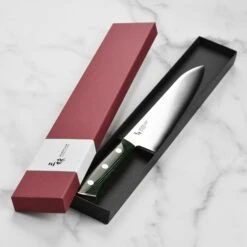 Zanmai Forest Molybdenum 8.25" Gyuto -Zwilling Shop DSC 6551