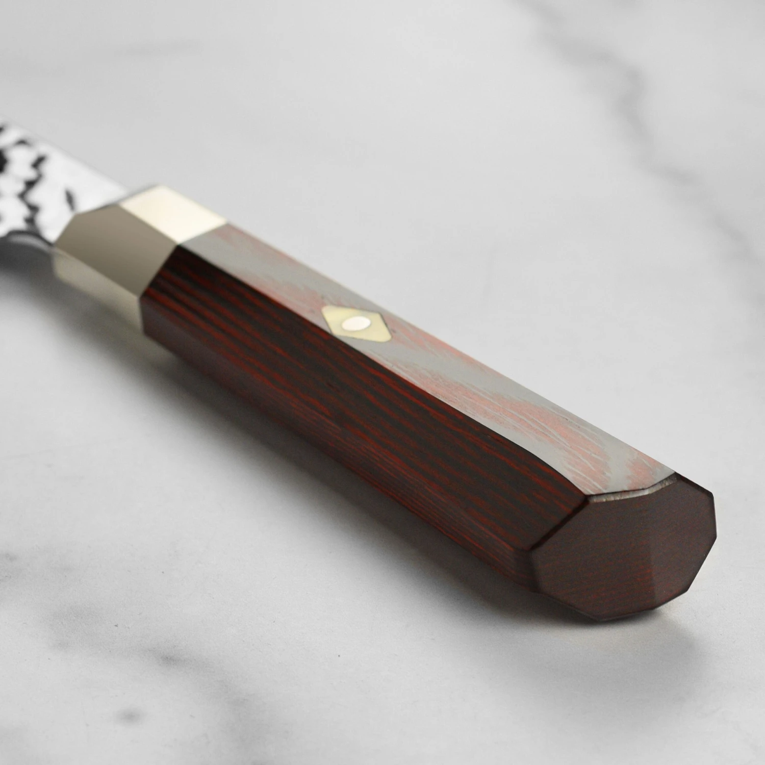 Zanmai Supreme Hammered 6.5" Nakiri 4 Zanmai Supreme Hammered 6.5" Nakiri - Image 2