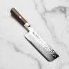 Zanmai Supreme Hammered 6.5" Nakiri -Zwilling Shop DSC 6582
