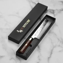 Zanmai Supreme Hammered 6.5" Nakiri 14 Zanmai Supreme Hammered 6.5" Nakiri -Zwilling Shop DSC 6584