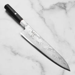 Zanmai Hybrid Damascus Splash 9.4" Gyuto