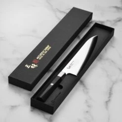 Zanmai Hybrid VG10 9.4" Gyuto -Zwilling Shop DSC 6659