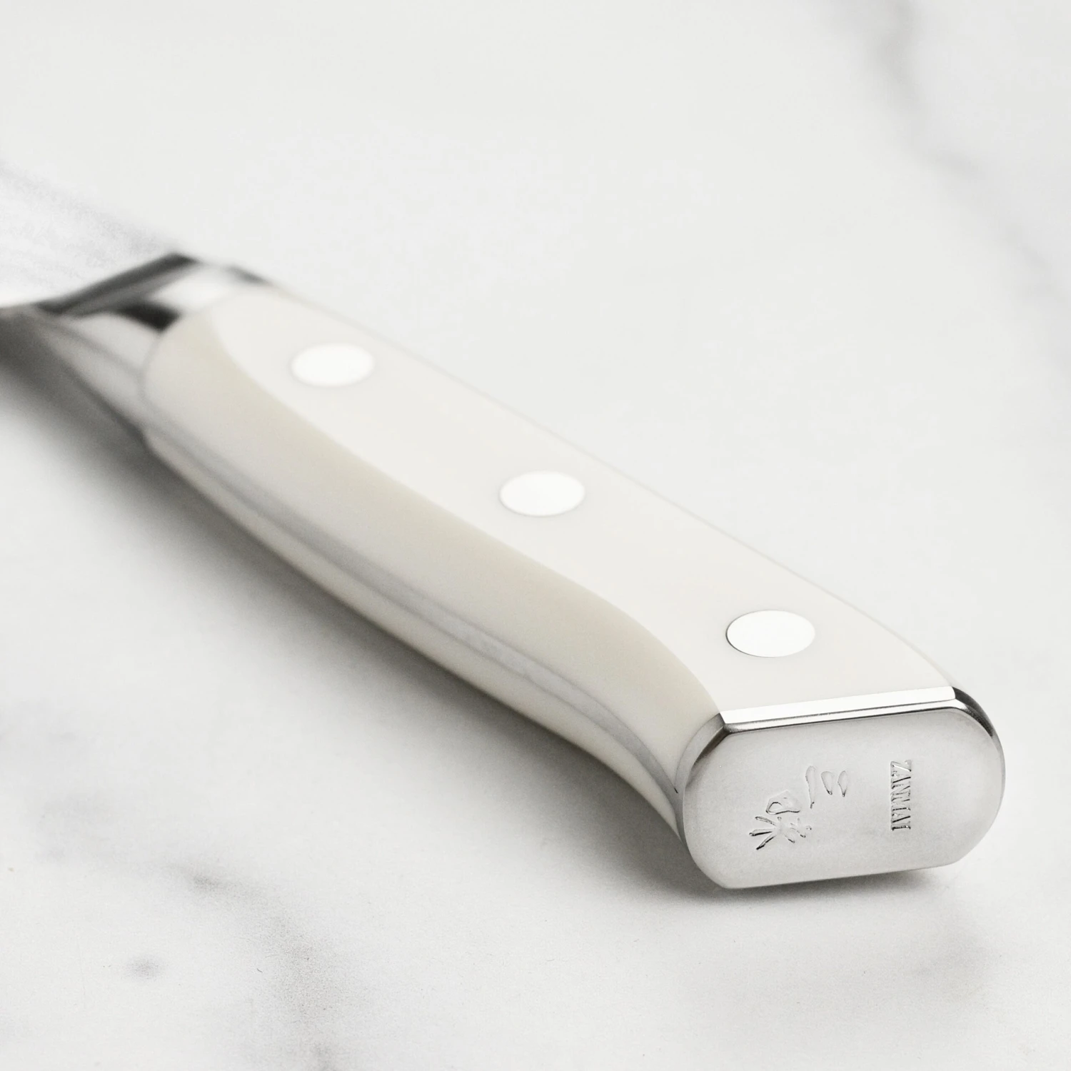 Zanmai Classic Damascus Corian 9.4" Gyuto 4 Zanmai Classic Damascus Corian 9.4" Gyuto - Image 2