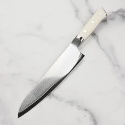 Zanmai Classic Damascus Corian 8.25" Gyuto -Zwilling Shop DSC 6694