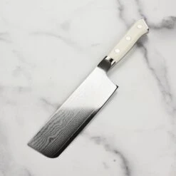 Zanmai Classic Damascus Corian 6.5" Nakiri -Zwilling Shop DSC 6701