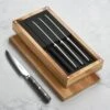 Enso Modern 4 Piece Steak Knife Set, Ebony -Zwilling Shop DSC 6798