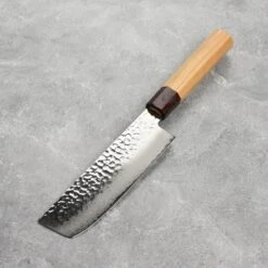 Takayuki Tsuchime Damascus 6.3" Nakiri 23 Takayuki Tsuchime Damascus 6.3" Nakiri -Zwilling Shop DSC 6916