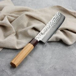 Takayuki Tsuchime Damascus 6.3" Nakiri 27 Takayuki Tsuchime Damascus 6.3" Nakiri -Zwilling Shop DSC 6921