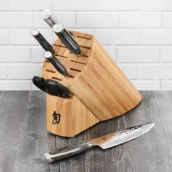 Shun Premier Grey 7 Piece Knife Block Set -Zwilling Shop DSC 7079