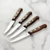 Victorinox Wood 4 Piece Fine Edge Steak Knife Set
