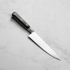 K Sabatier Au Carbone Bolsterless 5.75" Chef's Knife -Zwilling Shop DSC 7353