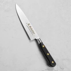K Sabatier Au Carbone Bolsterless 5.75" Chef's Knife -Zwilling Shop DSC 7356