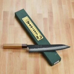 Takayuki Aogami Super Kurouchi 9.4" Gyuto -Zwilling Shop DSC 7579