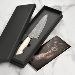 Kramer Cumulus 7" Santoku Knife -Zwilling Shop DSC 7605