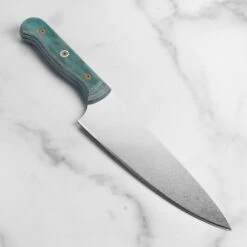 Messermeister Custom Indigo 8" Chef's Knife -Zwilling Shop DSC 7650