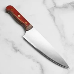 Messermeister Custom Terra Red 8" Chef's Knife -Zwilling Shop DSC 7655