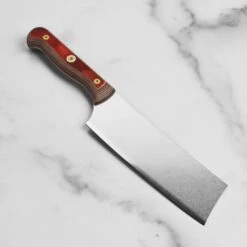 Messermeister Custom Terra Red 6.5" Nakiri -Zwilling Shop DSC 7665