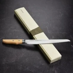 Suncraft Seseragi 8.75" Bread Knife, Right-Handed -Zwilling Shop DSC 7692