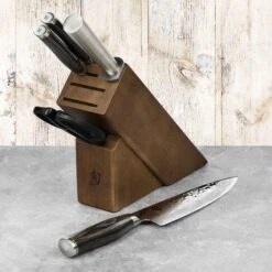 Shun Premier Grey 6 Piece Knife Block Set -Zwilling Shop DSC 7707
