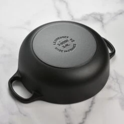 Le Creuset Signature Cast Iron 3.5-quart Licorice Sauteuse Dutch Oven -Zwilling Shop DSC 7724