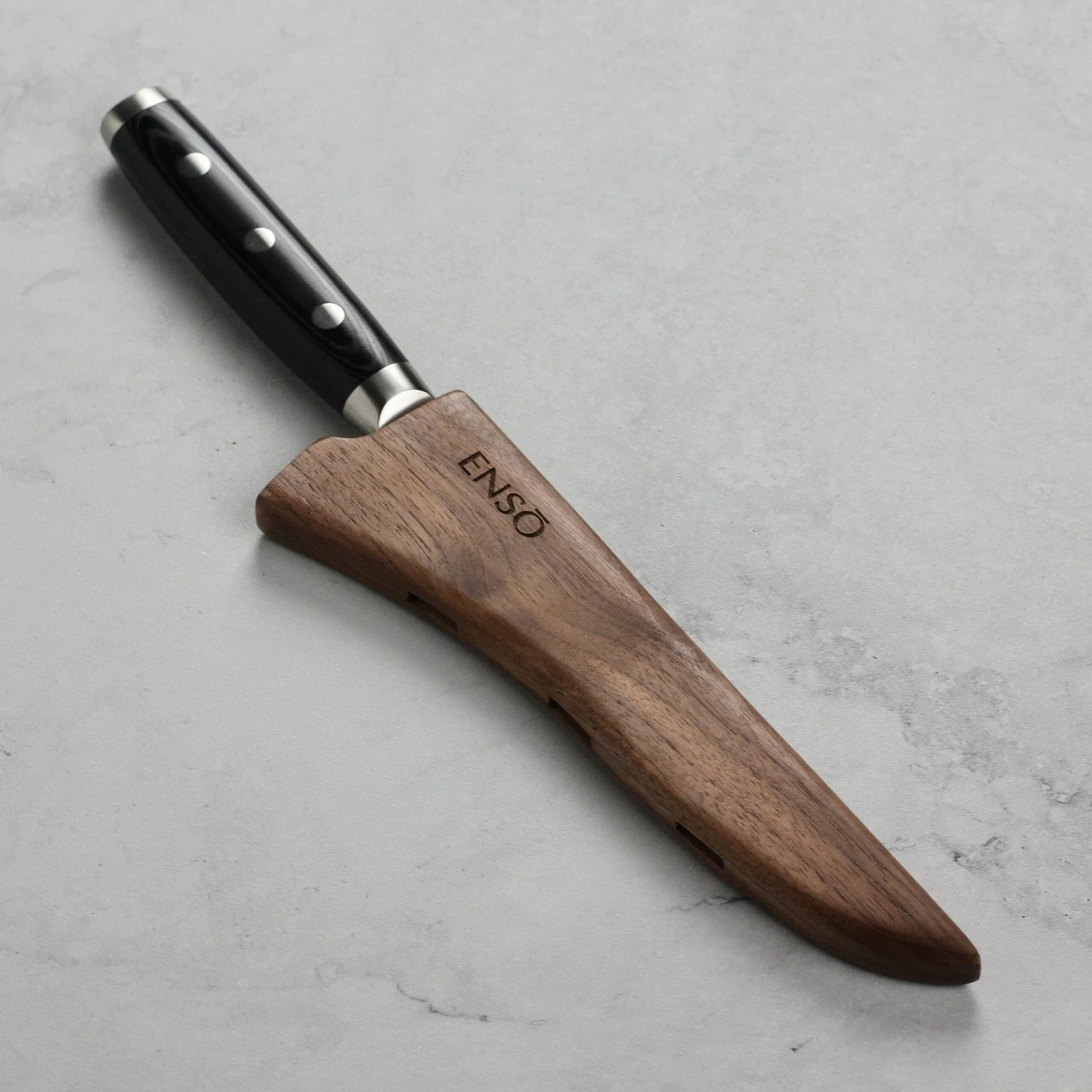 Enso Walnut Magnetic Sheath For 6" Straight Boning Knife 4 Enso Walnut Magnetic Sheath For 6" Straight Boning Knife - Image 2