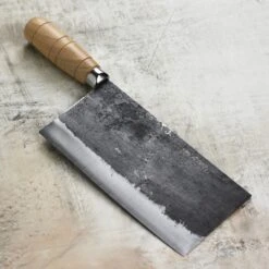 Sentan Hand-Forged Carbon Steel 8" Chinese Cleaver, Kurouchi -Zwilling Shop DSC 7952 638b085f b95a 4188 8a09 b136e7a86b78