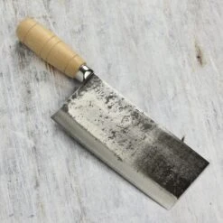 Sentan Hand-Forged Carbon Steel 6.7" Chinese Cleaver, Migaki -Zwilling Shop DSC 7960