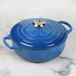Le Creuset Signature Cast Iron 3.5-quart Marseille Sauteuse Dutch Oven -Zwilling Shop DSC 8103