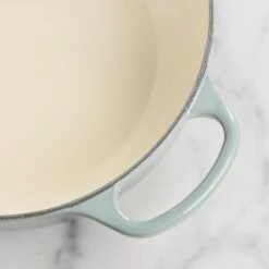 Le Creuset Signature Cast Iron 3.5-quart Sea Salt Sauteuse Dutch Oven -Zwilling Shop DSC 8116