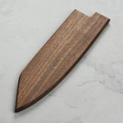 Walnut Magnetic Saya For 9.4" Kiritsuke -Zwilling Shop DSC 8123